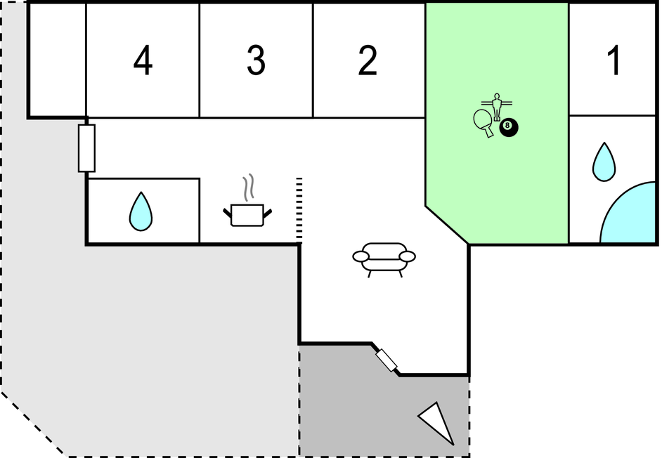 Feriehuse - Bogø/Møn , Danmark - K30325 