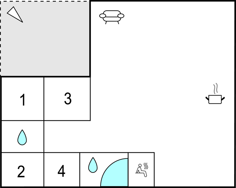 Ferienhaus - Bakkebølle , Dänemark - K51275 
