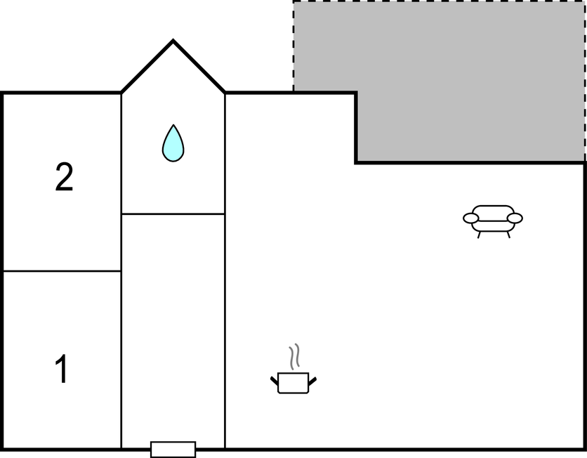 Semesterhus - Mosebølle , Danmark - K51726 