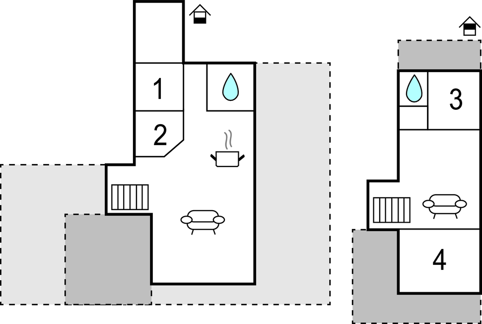 Feriehuse - Bakkebølle Strand , Danmark - K51003 
