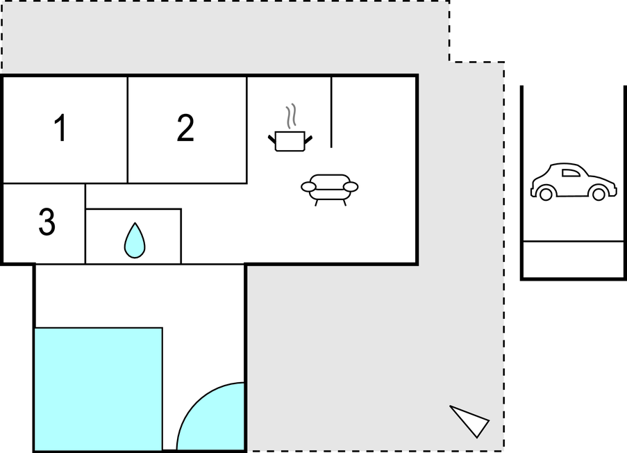 Ferienhaus - Illeris , Dänemark - L50440 