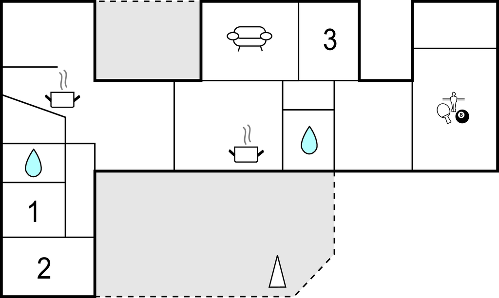 Feriehuse - Ertebølle , Danmark - L50025 