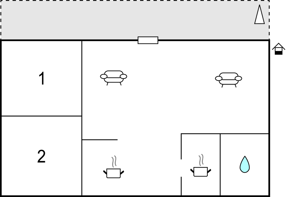 Ferienhaus - Waldbillig , Luxemburg - LUX026 