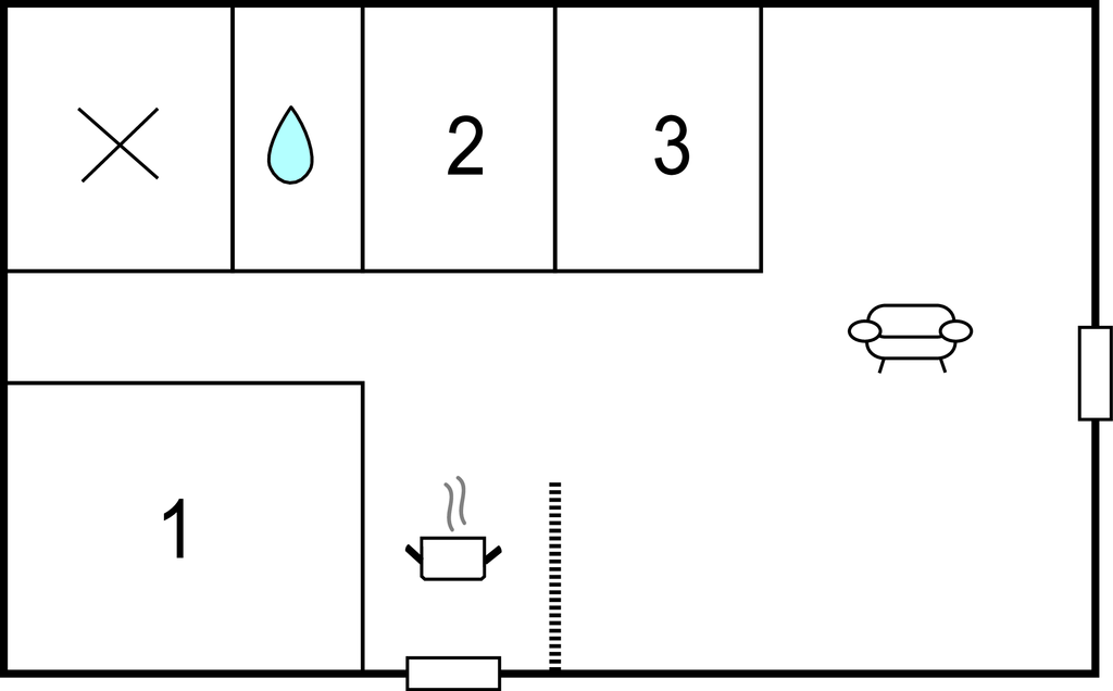 Feriehuse - Nyby , Danmark - M21361 