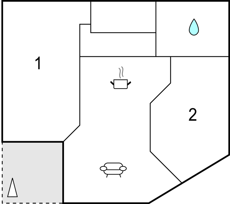 Ferienwohnung Fanø Bad, Lejl. 1