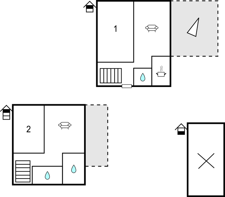 Feriehuse - Herceg Novi-Njivice , Montenegro - MNH143 