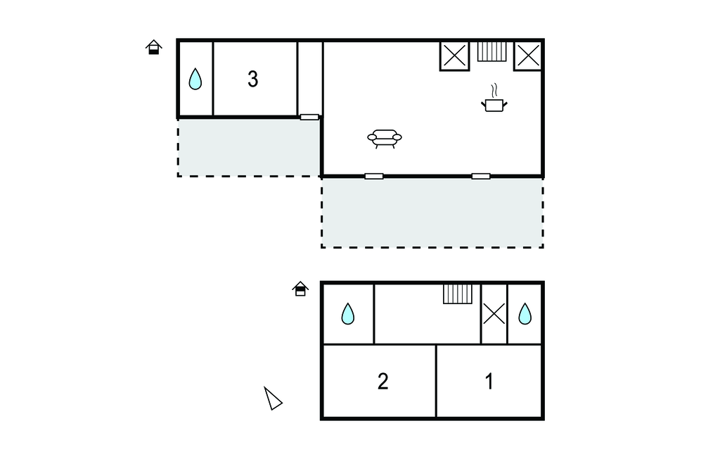 Feriehuse - Herceg Novi- Sasovici , Montenegro - MNH154 