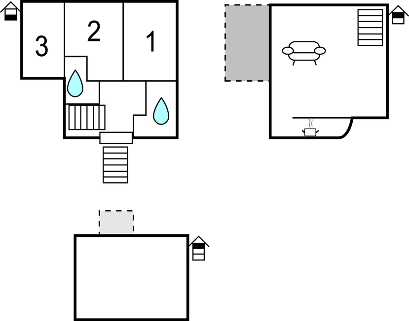Ferienhaus - Kotor-Muo , Montenegro - MNK039 