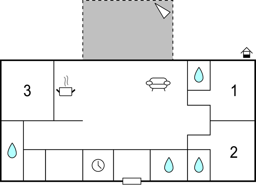 Feriehus - Tivat-Radovici , Montenegro - MNT012 