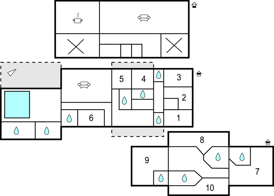 Feriehuse - Ølen , Norge - N17221 