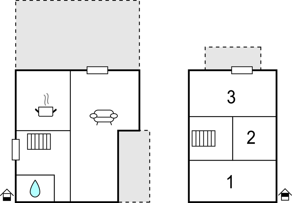 Feriehuse - Kyrping/Åkrafjorden/Etne , Norge - N18523 