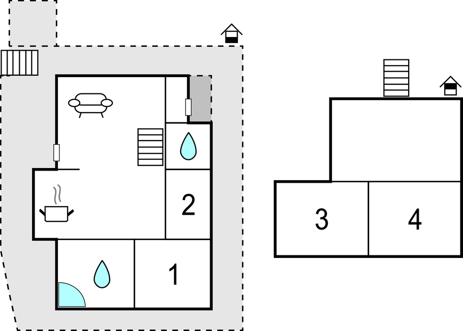 Ferienhaus - Kvamskogen/Norheimsund , Norwegen - N19060 