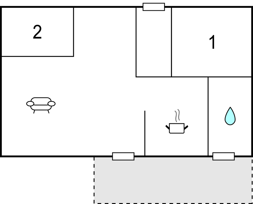 Ferieleilighet - Strandvik , Norge - N19065 