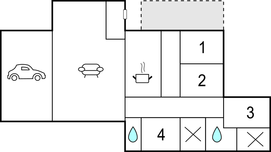 Feriehuse - Kvamskogen , Norge - N19676 
