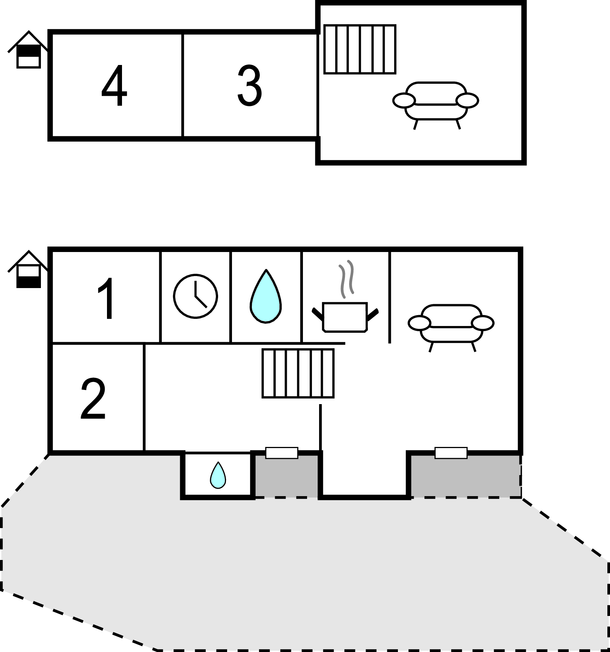 Ferienhaus - Røldal/Odda , Norwegen - N19420 