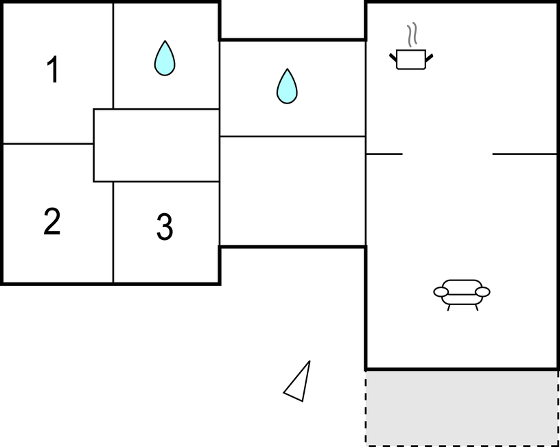 Semesterhus - Straumgjerde , Norge - N27155 