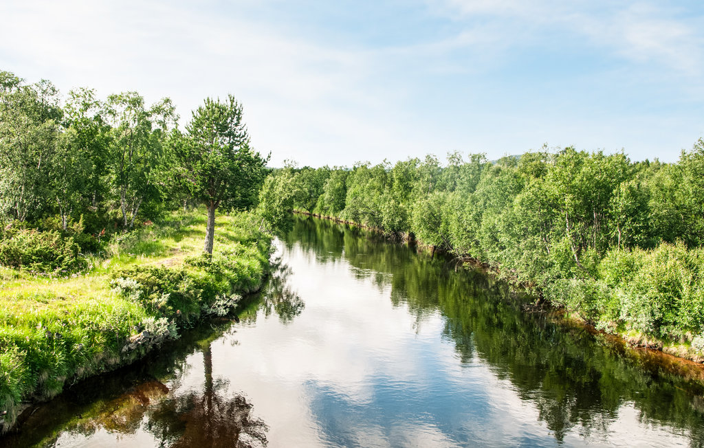In Tufsingdalen bij Femunden, is dit vakantiehuis omgeven door prachtige natuur.

Het vakantiehuis biedt veel ruimte om tijdens de vakantie samen te komen en te genieten van tijd met elkaar. Met plaat..