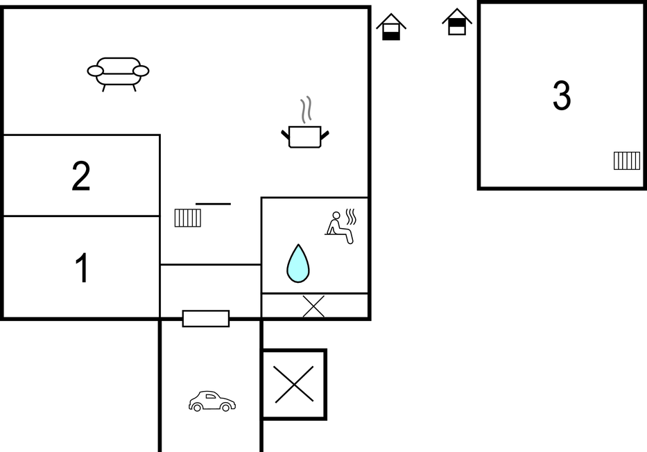 Feriehuse - Sjusjøen , Norge - N31980 