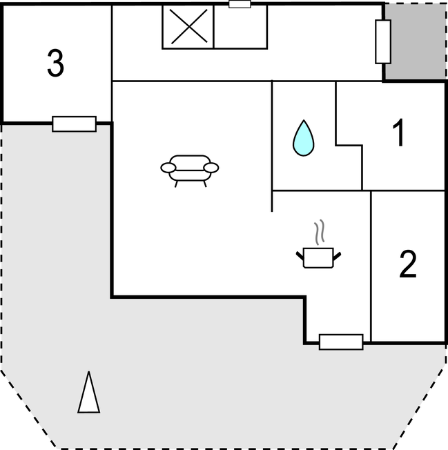Vakantiehuis Trollbu Granåsen/Fefor
