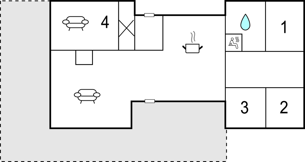 Feriehuse - Reinsjøfjell/Haglebu/Flå , Norge - N33185 