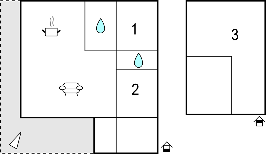 Feriehuse - Hovden , Norge - N34889 