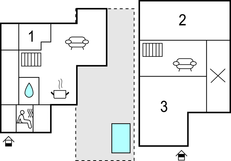 Feriehus - Ljosland/Åseral , Norge - N34979 