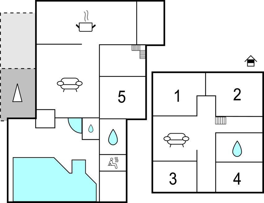 Vakantiehuis Ulv - hytte 3