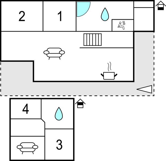 Ferienhaus - Åseral/Ljosland , Norwegen - N35145 