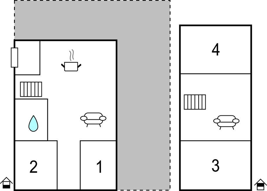 Feriehuse - Sannidal/Eikenes , Norge - N35529 