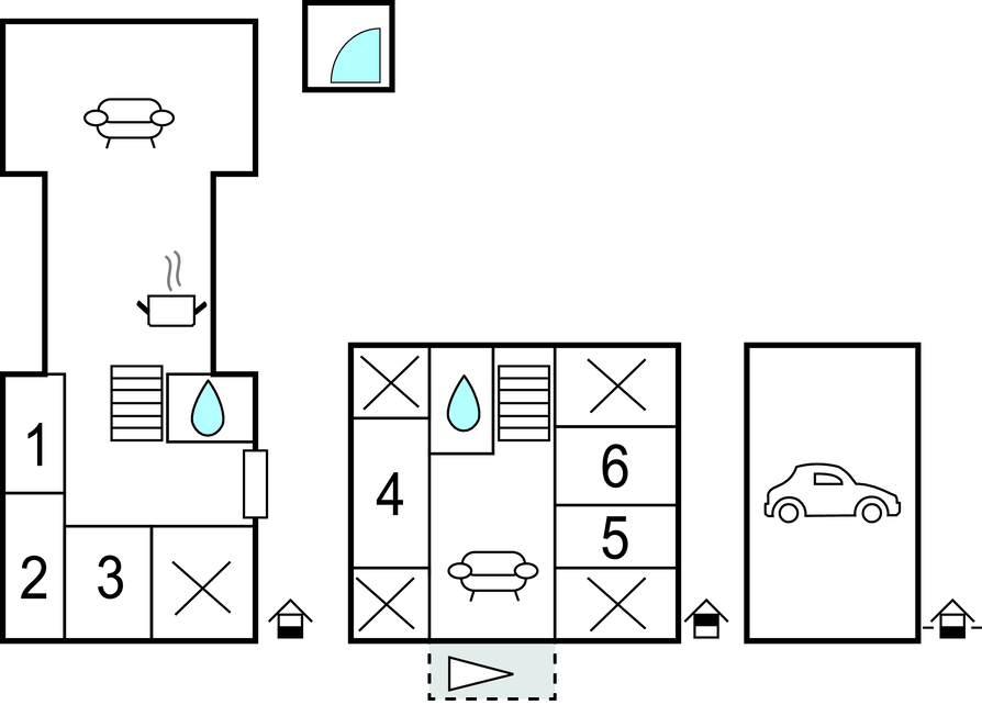 Ferienhaus - Hovden , Norwegen - N35638 