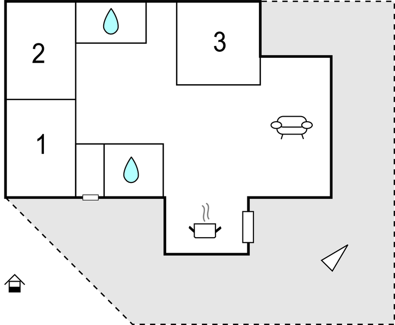 Feriehus - Lyngdal/Surtevann , Norge - N36004 