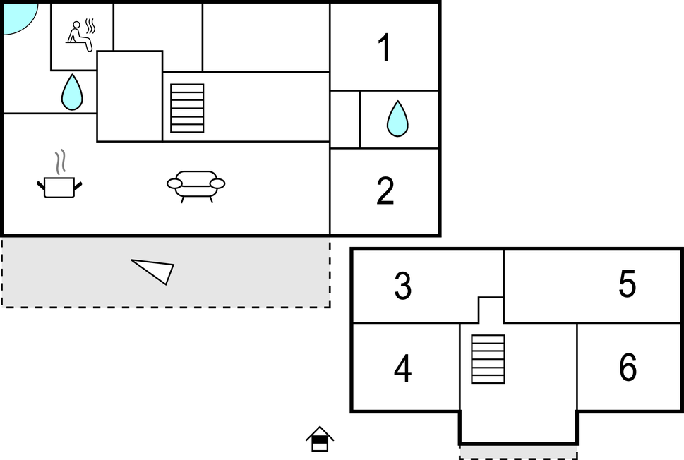 Feriehus - Lindesnes/Lussevika , Norge - N36476 
