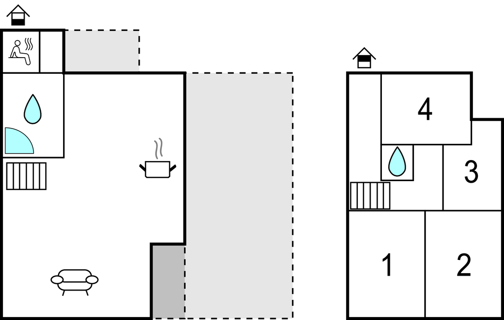 Feriehuse - Risør/Hammeren , Norge - N36154 