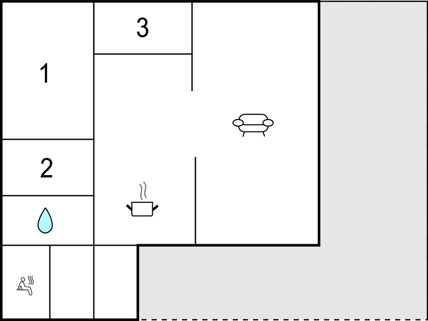 Feriehuse - Badstuvika/Østmodum , Norge - N37055 