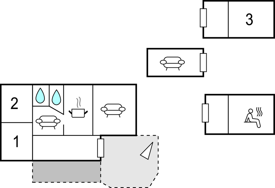 Feriehuse - Narvik/Hartvikvannet , Norge - N39155 