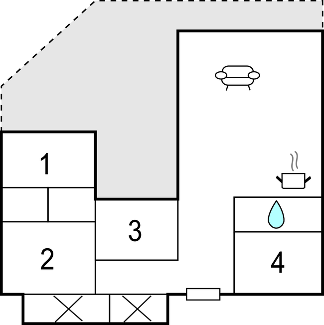 Feriehus - Risør , Norge - NAS033 