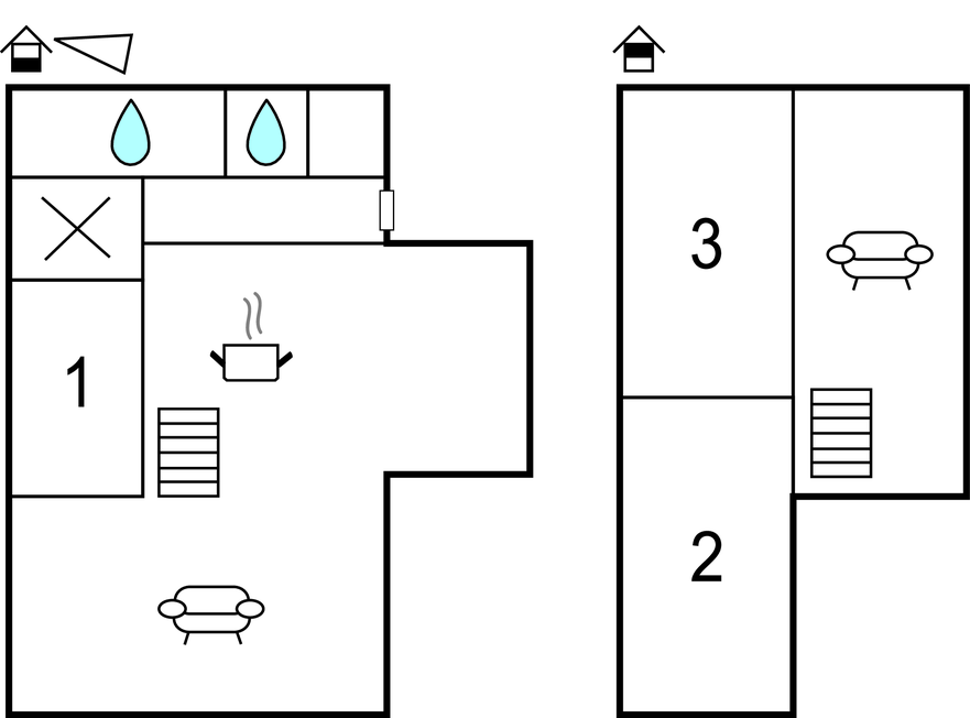 Feriehus - Farsund , Norge - NVK027 