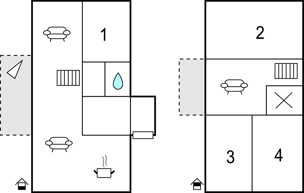 Feriehus - Farsund , Norge - NVK130 
