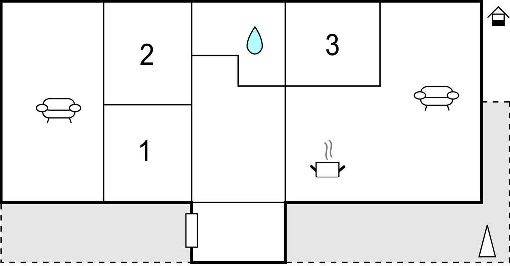 Feriehus - Farsund , Norge - NVK165 