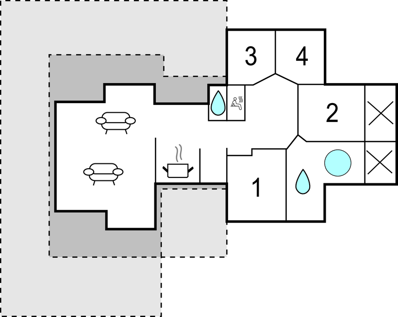 Feriehuse - Blåvand , Danmark - P32043 