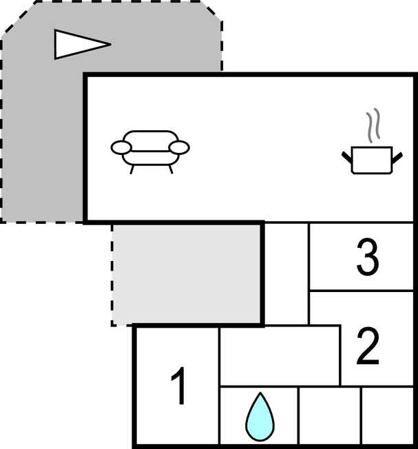 Semesterhus - Blåvand , Danmark - P32333 