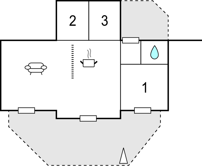 Feriehuse - Blåvand , Danmark - P32673 