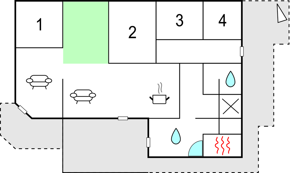 Ferienhaus - Blåvand , Dänemark - P32646 
