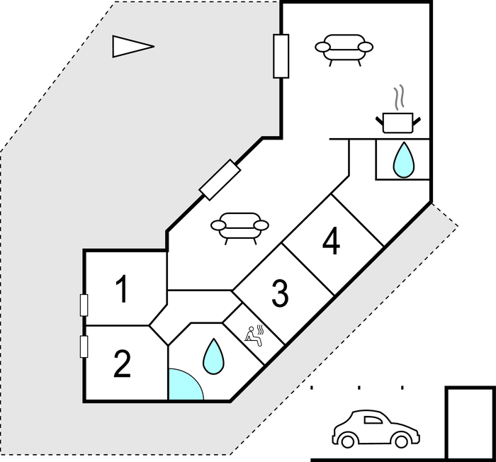 Ferienhaus - Blåvand , Dänemark - P32830 