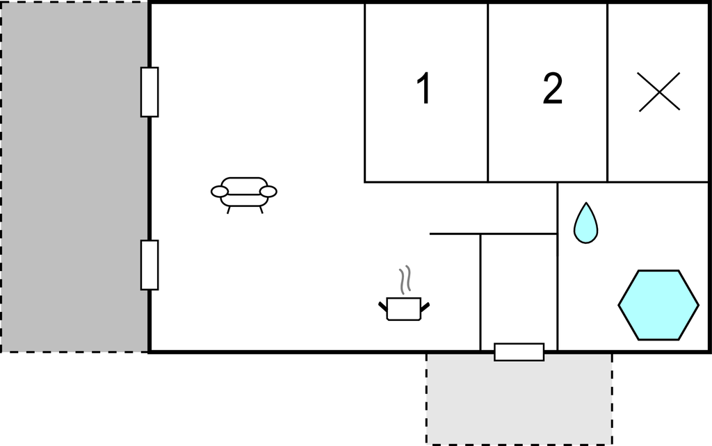 Feriehuse - Sædding , Danmark - P33014 