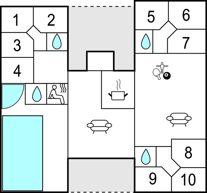 Ferienhaus - Blåvand , Dänemark - P33016 