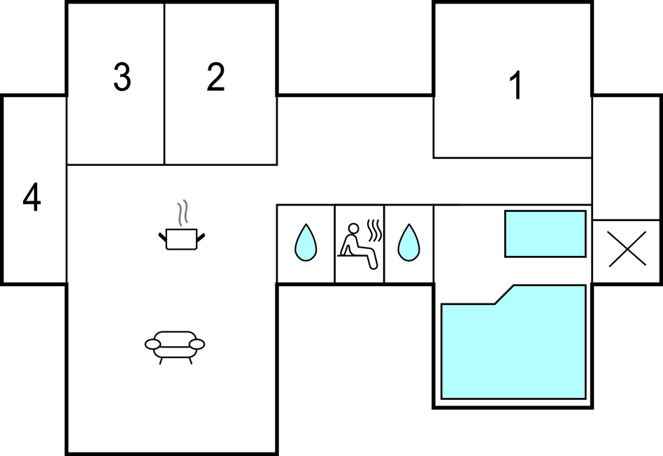 Ferienhaeuser - Blåvand , Dänemark - P33046 