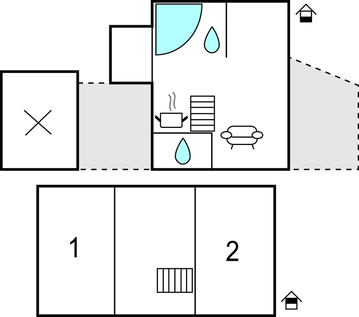 Semesterhus - Blåvand , Danmark - P33047 