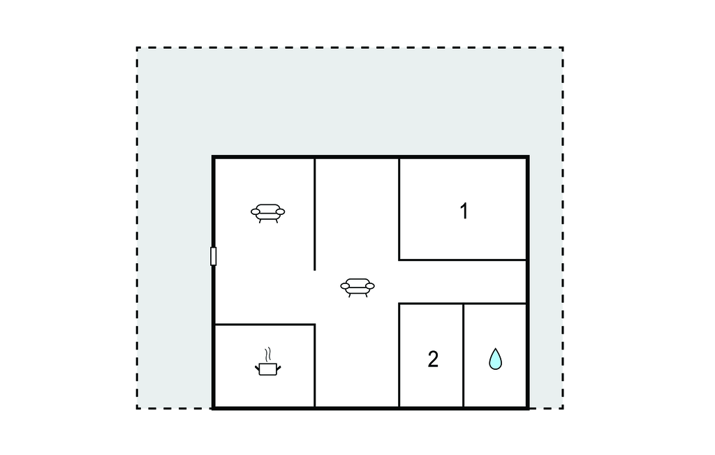 Ferienhaus - Hjerting , Dänemark - P33054 