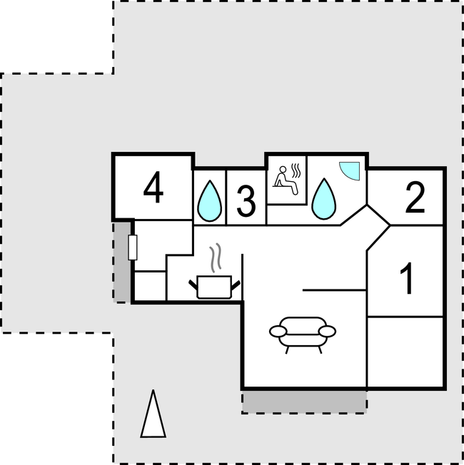 Semesterhus - Jegum Ferieland , Danmark - P42072 